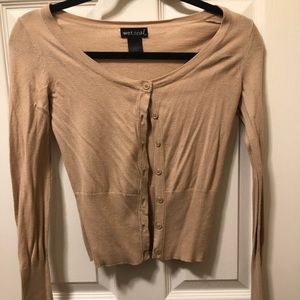 Nude cardigan